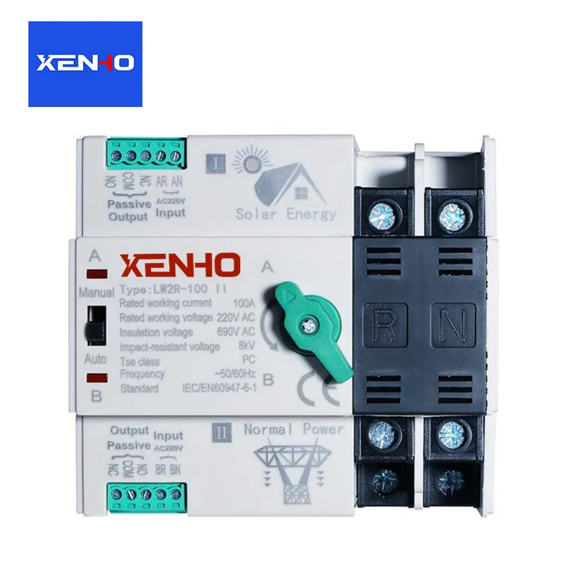 İkili Güclü Avtomatik Transfer Keçici